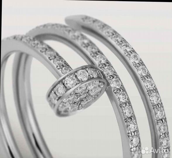 Кольцо Cartier Juste Un Clou из белого золота