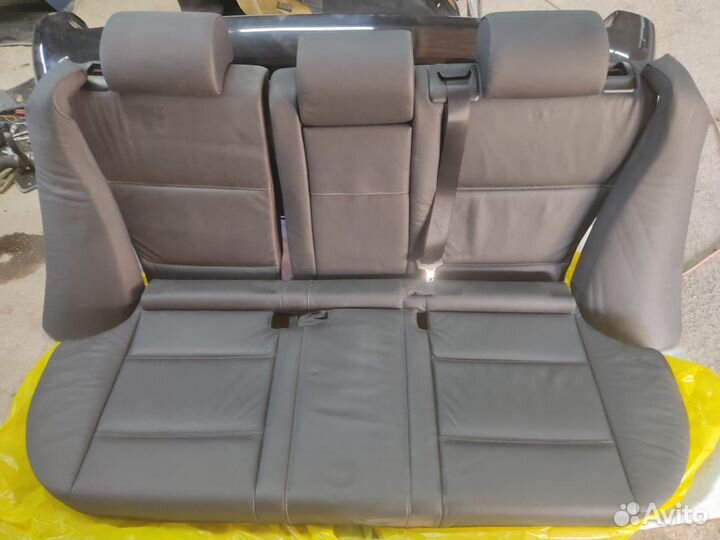 Задний диван чёрный BMW X5 E53