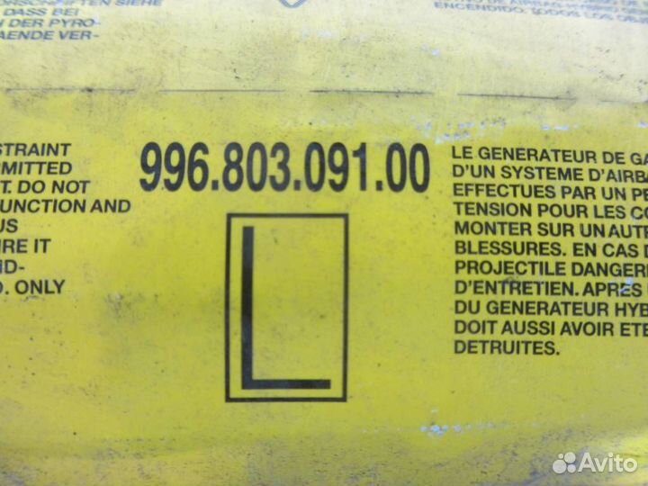 Подушка безопасности в дверь переднюю