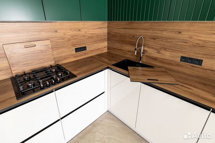 Тонкая столешница для кухни из HPL