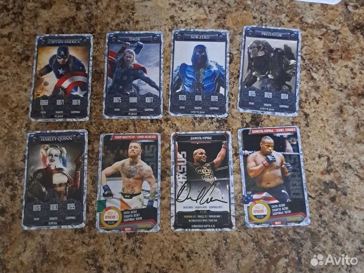 Карточки мортал комбат