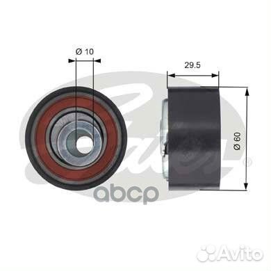 Ролик ремня грм LADA kalina/granta 1.4/1.6 T431