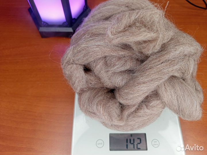 Мериносовая шерсть для валяния