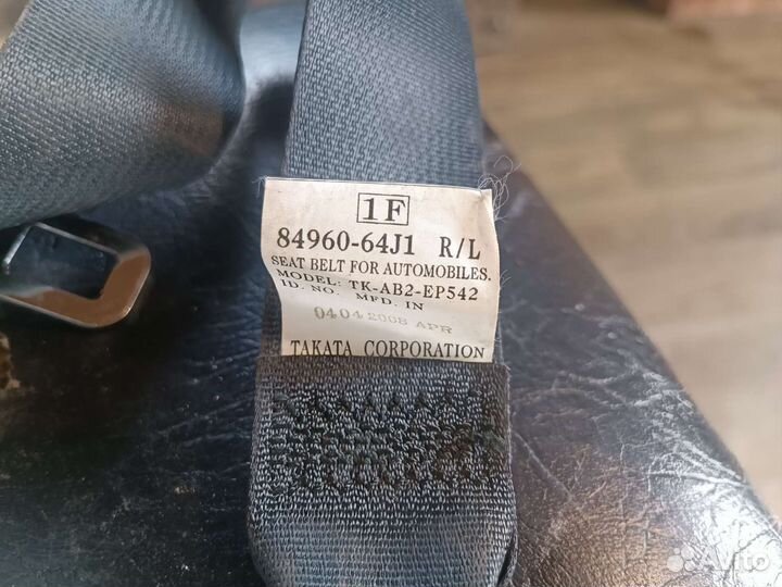 Ремень задний правый сузуки гранд витара 2