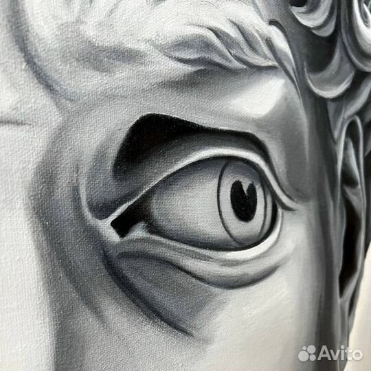 Картина маслом Давид Микеланджело