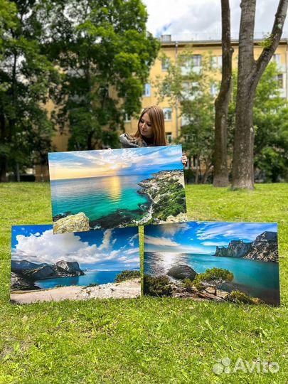 Портрет по фото на холсте