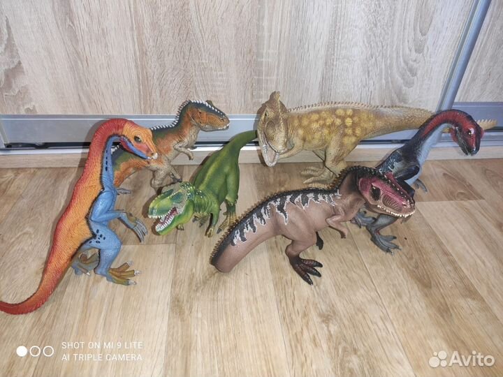 Schleich динозавры