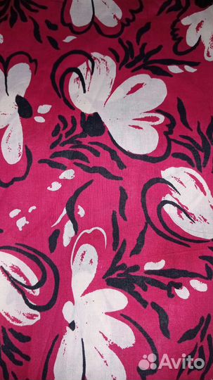 Ткань хлопок СССР, мебельный велюр