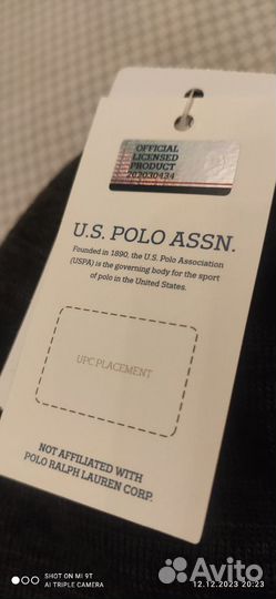 Us polo assn шапка. Оригинал