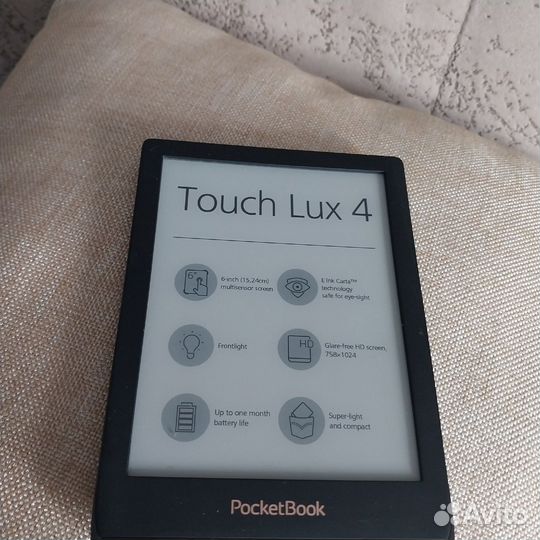 Электронная книга Touch Lux 4 PB627 с лит-й по кт