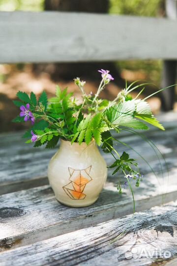 Ваза керамическая Лиса