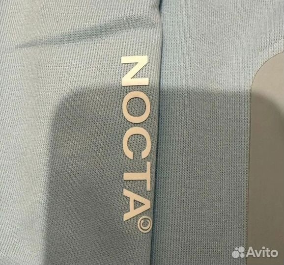 Зип худи Nike Tech Fleece x Nocta голубая