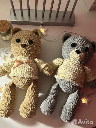 Плюшевые игрушки ручной работы