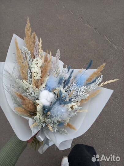 Букеты из сухоцветов/цветы/декор/подарок