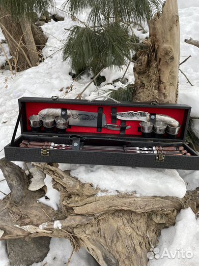 Шашлычный набор шампуров