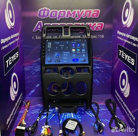 Штатная магнитола LADA Priora 1 07-13 2-32 wi-fi