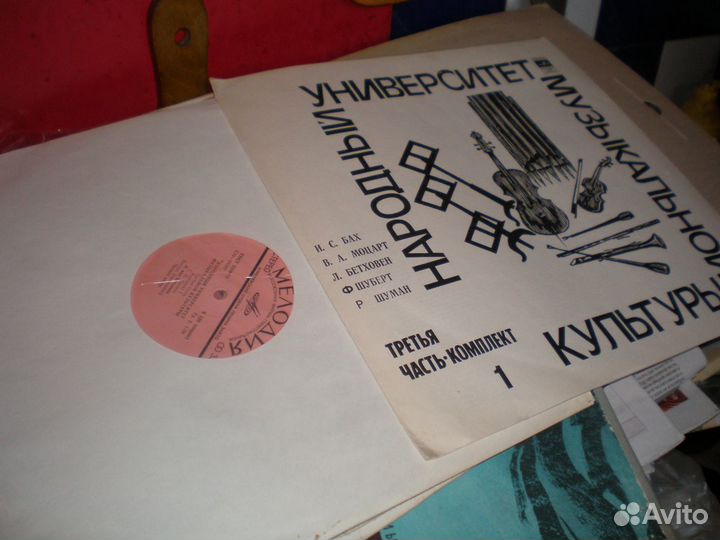 Пластинки виниловые 