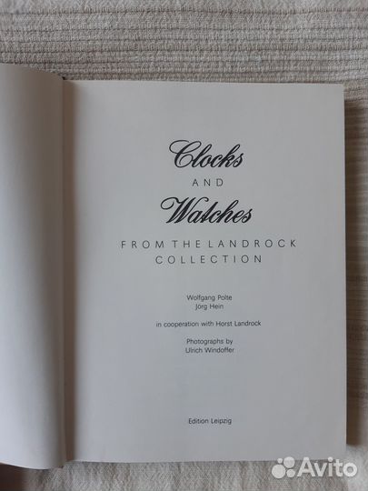 Книги-альбомы о часах
