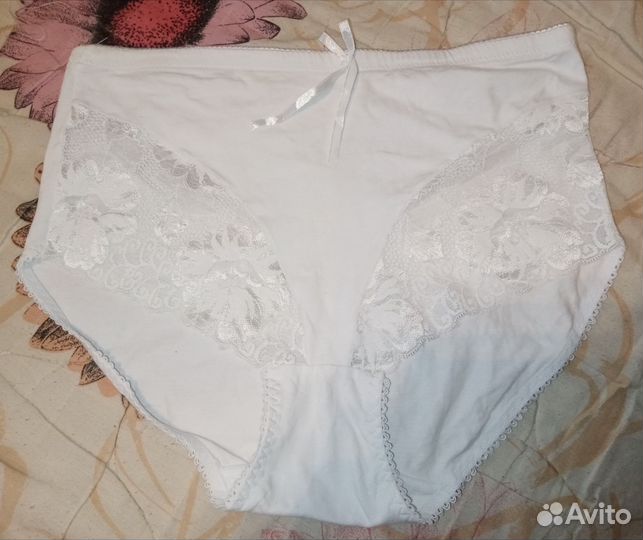 Трусы хб с высокой талией