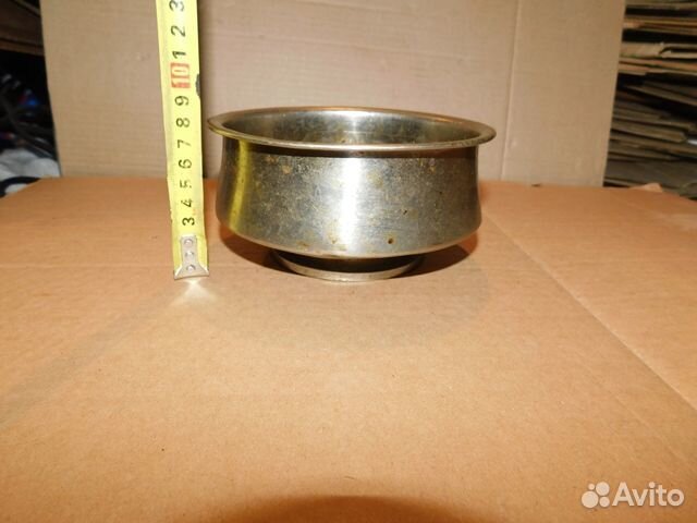 Старинный. самоварный капельник-полоскательница ри