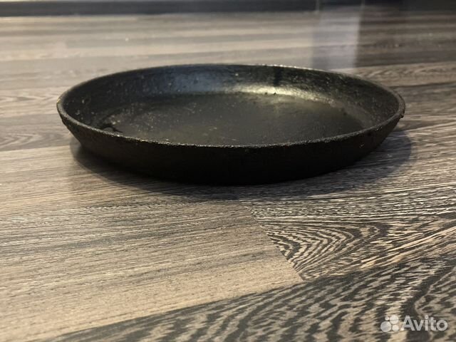 Чугунная сковорода СССР с крышкой