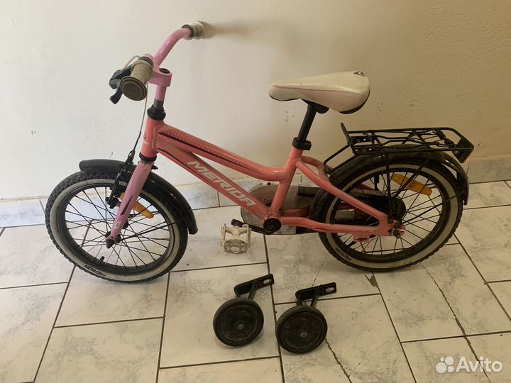 Велосипед Merida Bella 16 на 3-6 лет