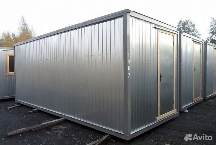 Бытовка с двумя отдельными помещениями (бк-20)