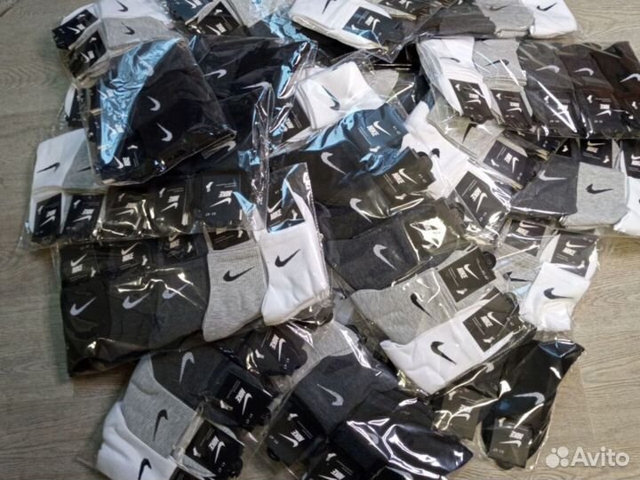 Высокие носки nike adidas