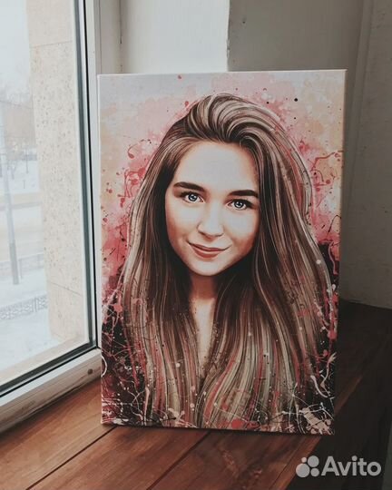 Печать на холсте