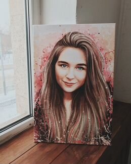 Печать на холсте