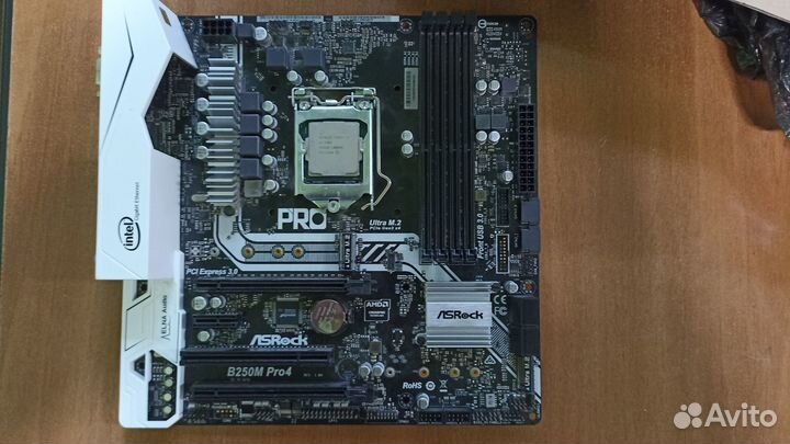 Материнская плата с процессором i5