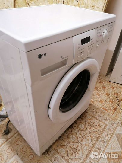 Стиральная машина бу lg 5 кг