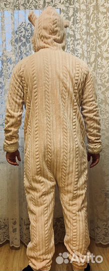 Пижама кигуруми медвежонок