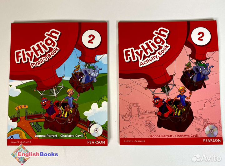 Fly high 2 комплект (PB,AB,CD) новые в плёнке