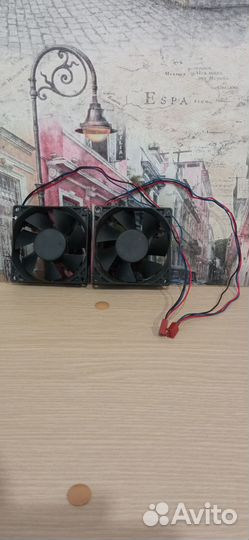 Комплект корпусных вентиляторов 80х80