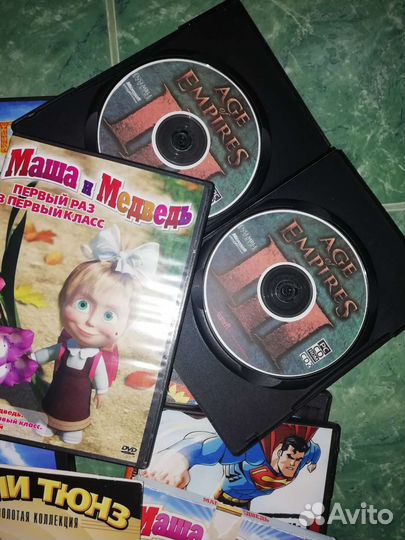 Dvd диски мультфильмы