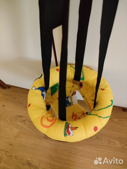 Качели детские подвесные (прыгунки в подарок)