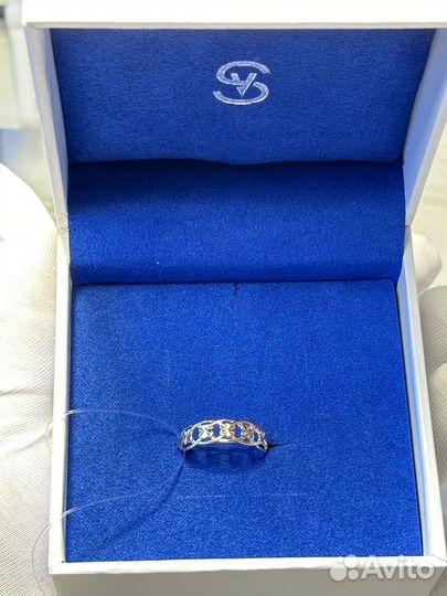 Кольцо золотое Sokolov