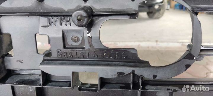 Бампер на Ауди А6 С7