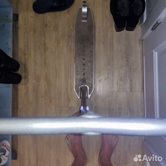 Трюковой самокат кастом парк