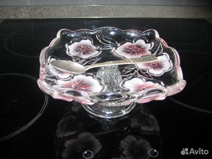 Посуда винтаж - стеклянная и хрустальная