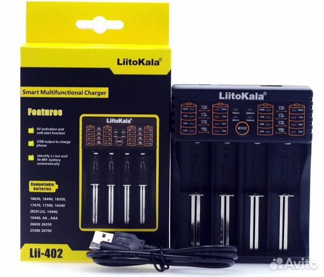 Зарядное устройство LiitoKala Lii-402