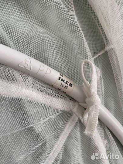 Балдахин из тонкой сетки икеа