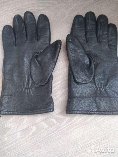 Перчатки мужские кожа