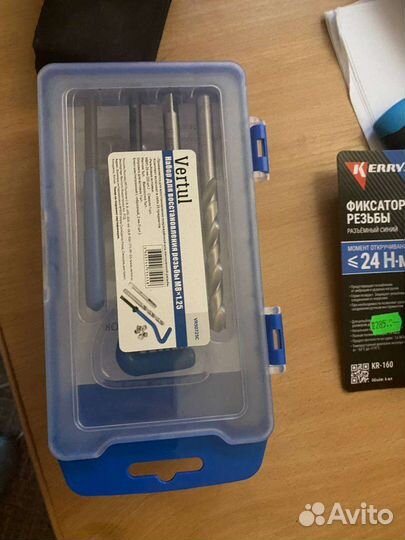 Набор для восстановления резьбы м12 1,25 м12 1.25