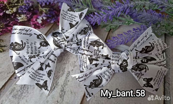 Бантики ручной работы