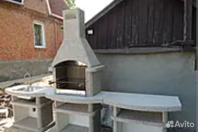 Мангальная зона барбекю