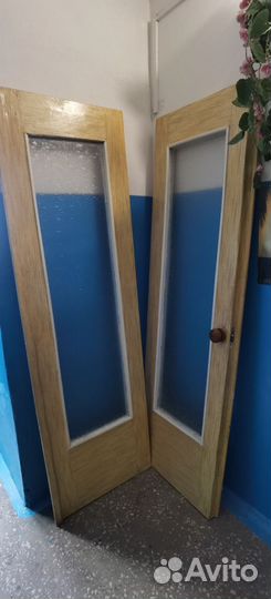 Двери межкомнатные 2шт, бесплатно
