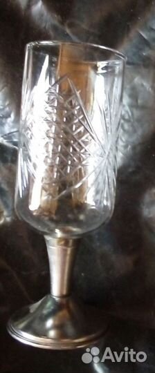 Хрустальные рюмки СССР