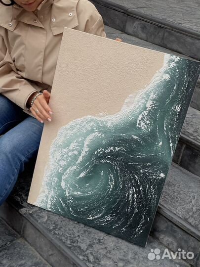 Картина Абстракция Море